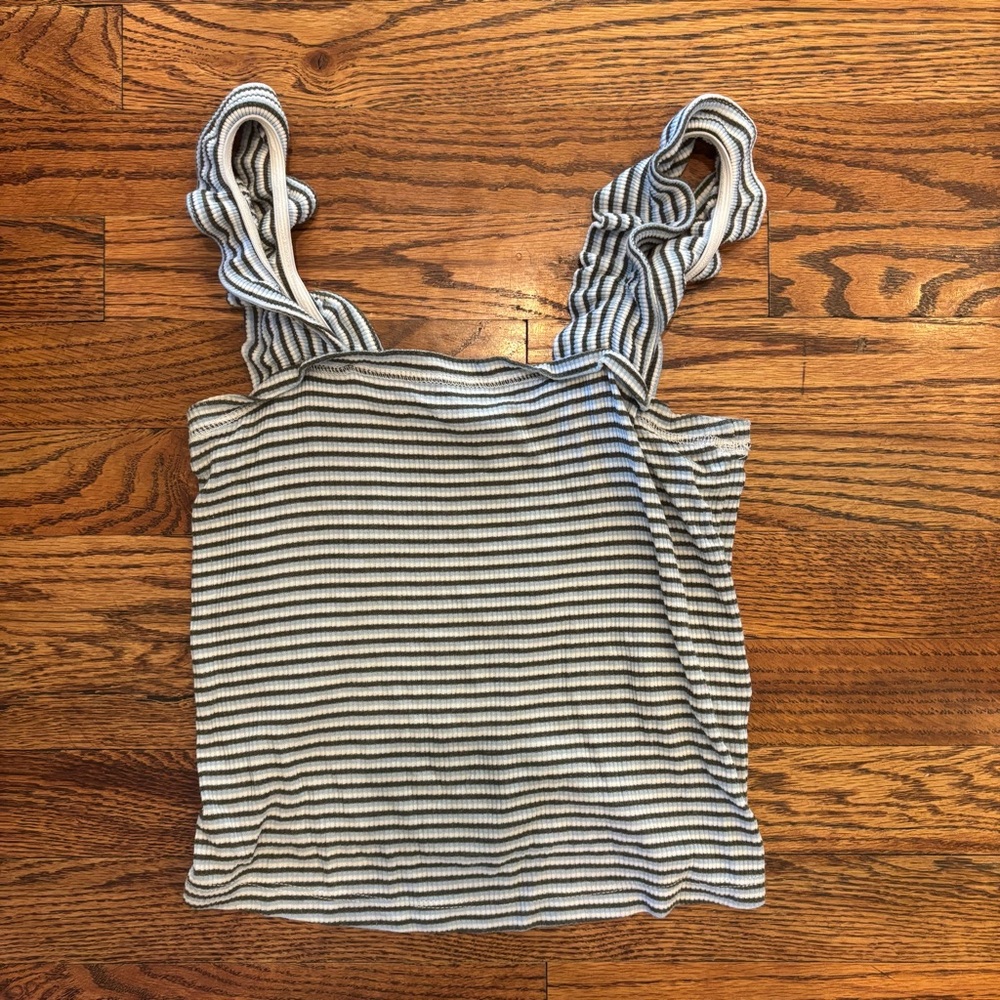 Striped Sleeveless Women's Top